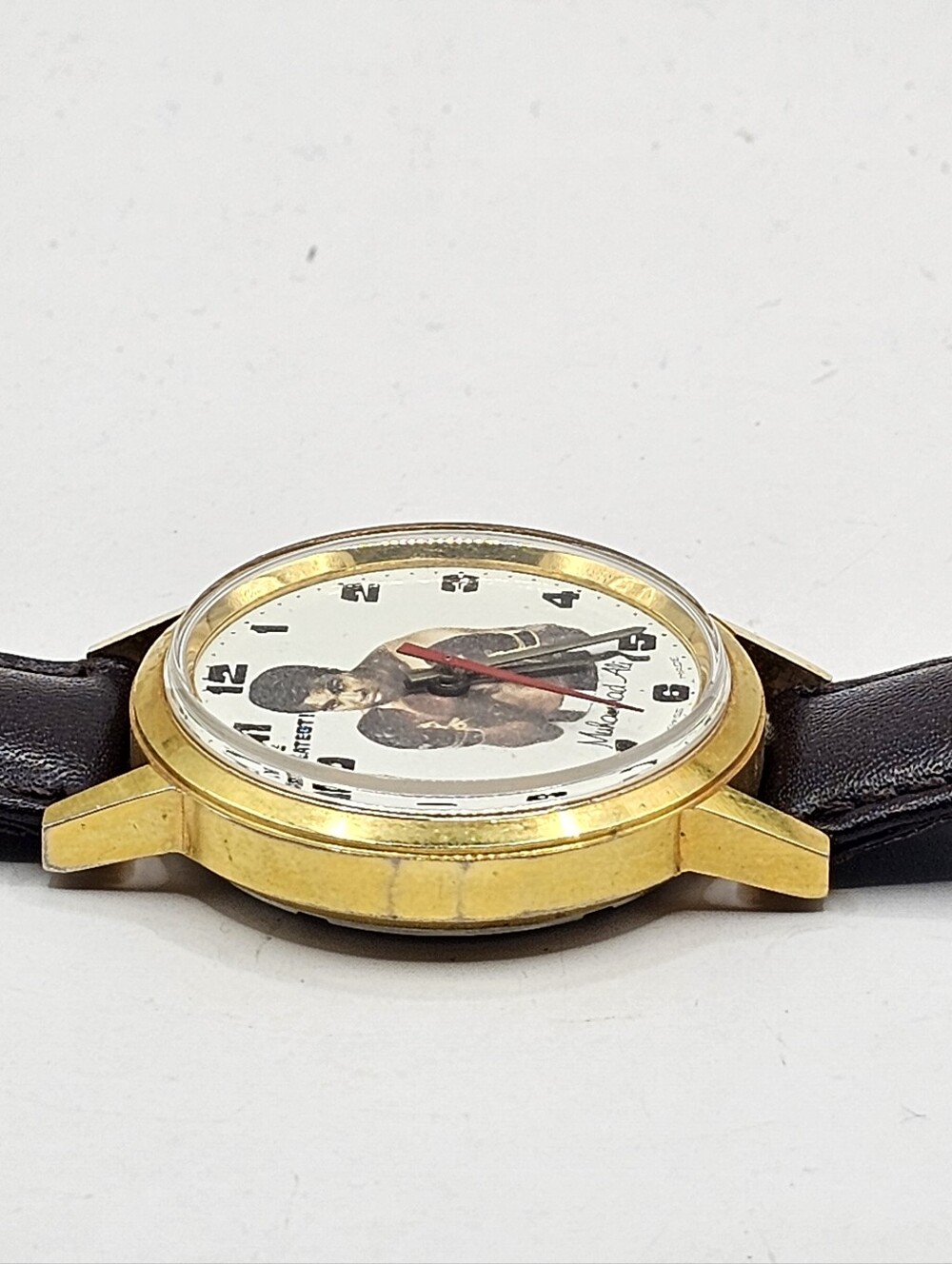 Vintage "THE GREATEST " MUHAMMAD ALI Depraz Watch Swiss Made Mechanical Working - Picture 5 of 7